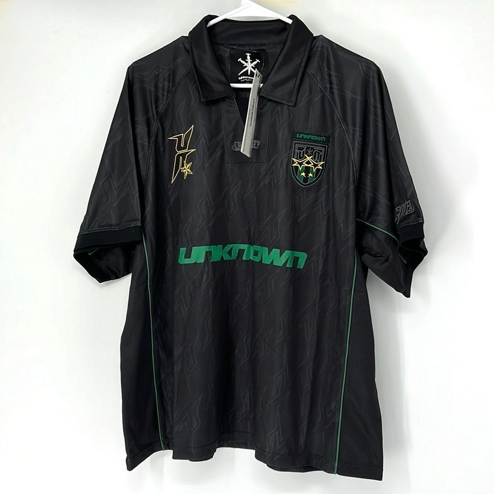Unknown NWT monogram football shirt men’s large
